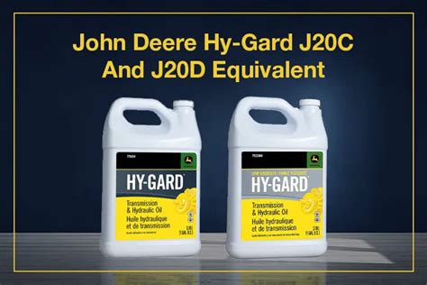 john deere hy gard equivalent